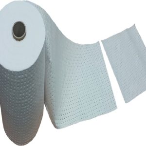 Feuille absorbante en rouleaux tous liquides