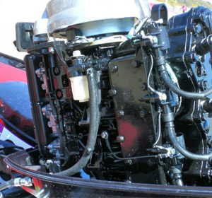 Degraissant moteur de bateau sans solvant /